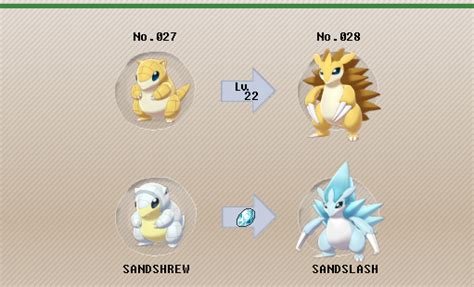 sandslash evolve|sandshrew serebii.